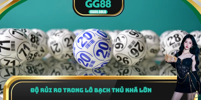 Độ rủi ro trong lô bạch thủ khá lớn